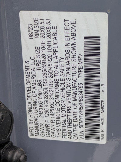 2023 Honda Passport EX-L AWD