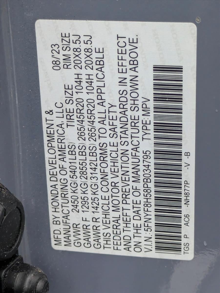 2023 Honda Passport EX-L AWD