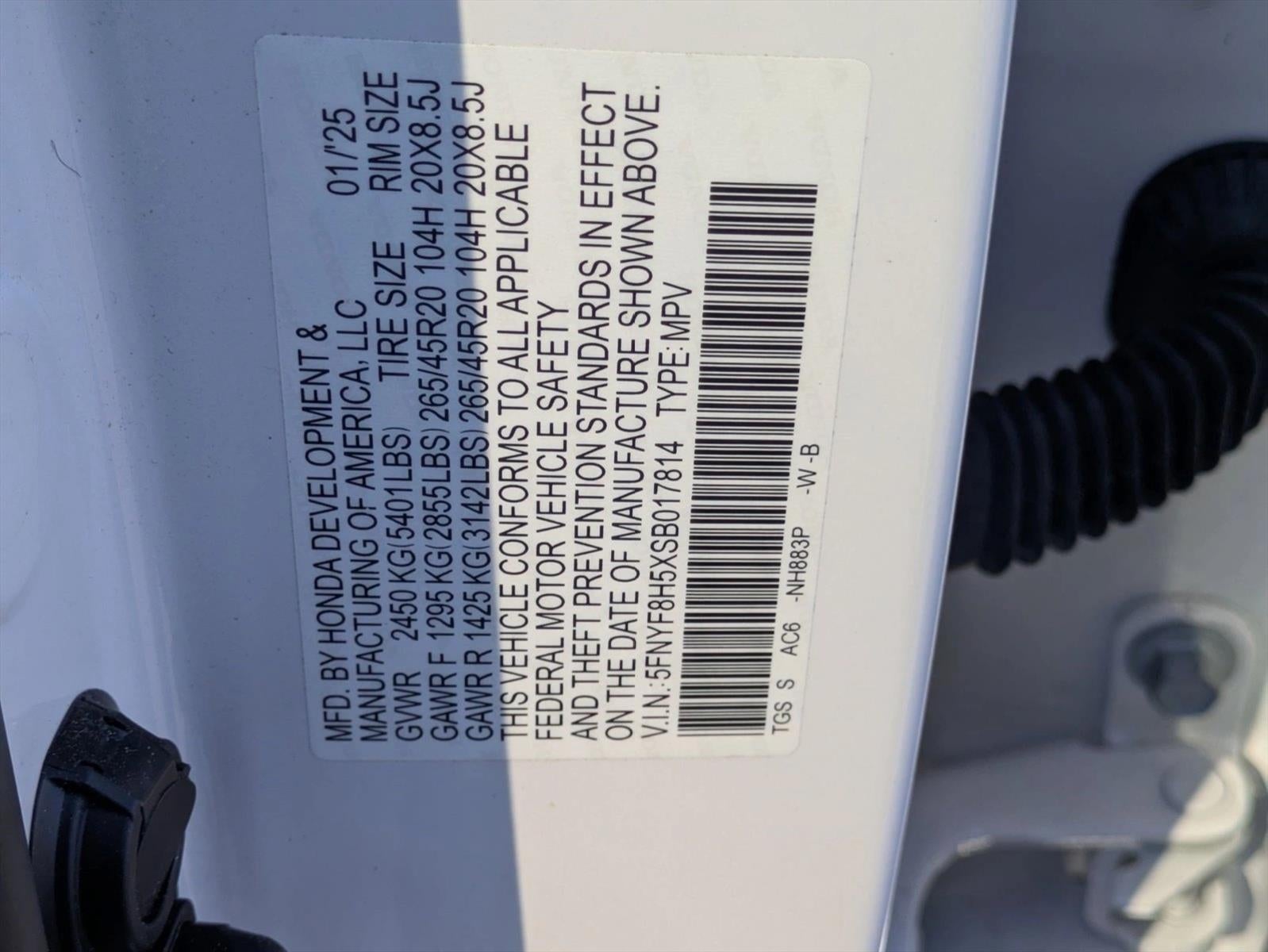 2025 Honda Passport EX-L AWD