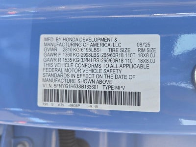 2025 Honda Pilot TrailSport AWD