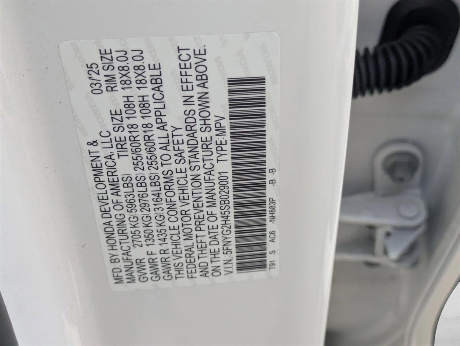 2025 Honda Pilot EX-L 2WD