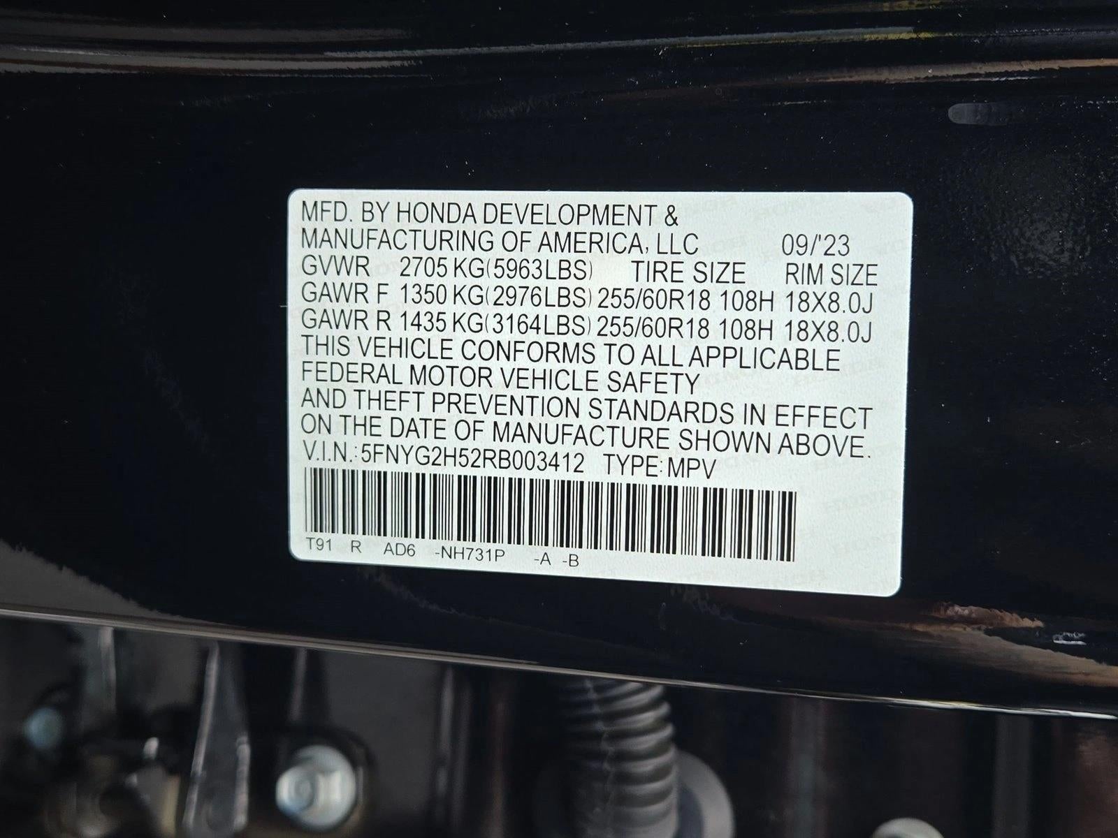 2024 Honda Pilot EX-L 7 Passenger 2WD