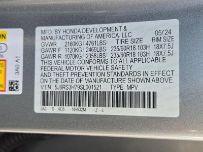 2025 Honda CR-V EX-L 2WD