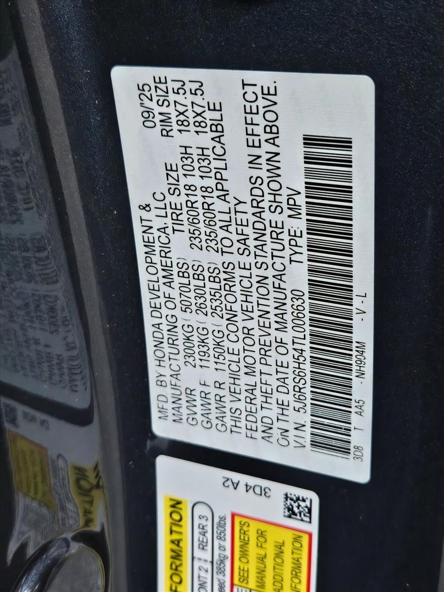 2026 Honda CR-V Hybrid Sport AWD