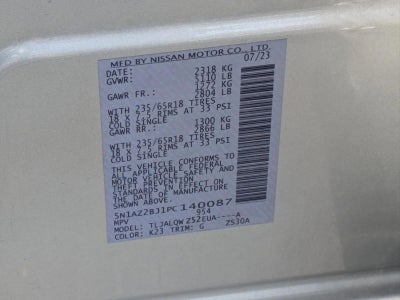 2023 Nissan Murano FWD SV