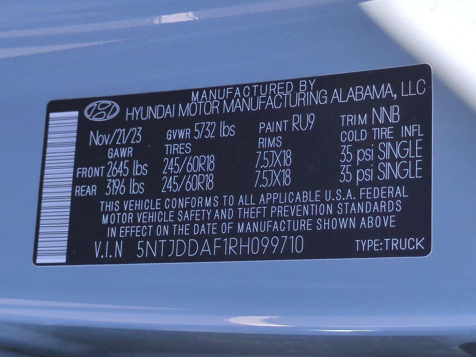 2024 Hyundai SANTA CRUZ XRT AWD