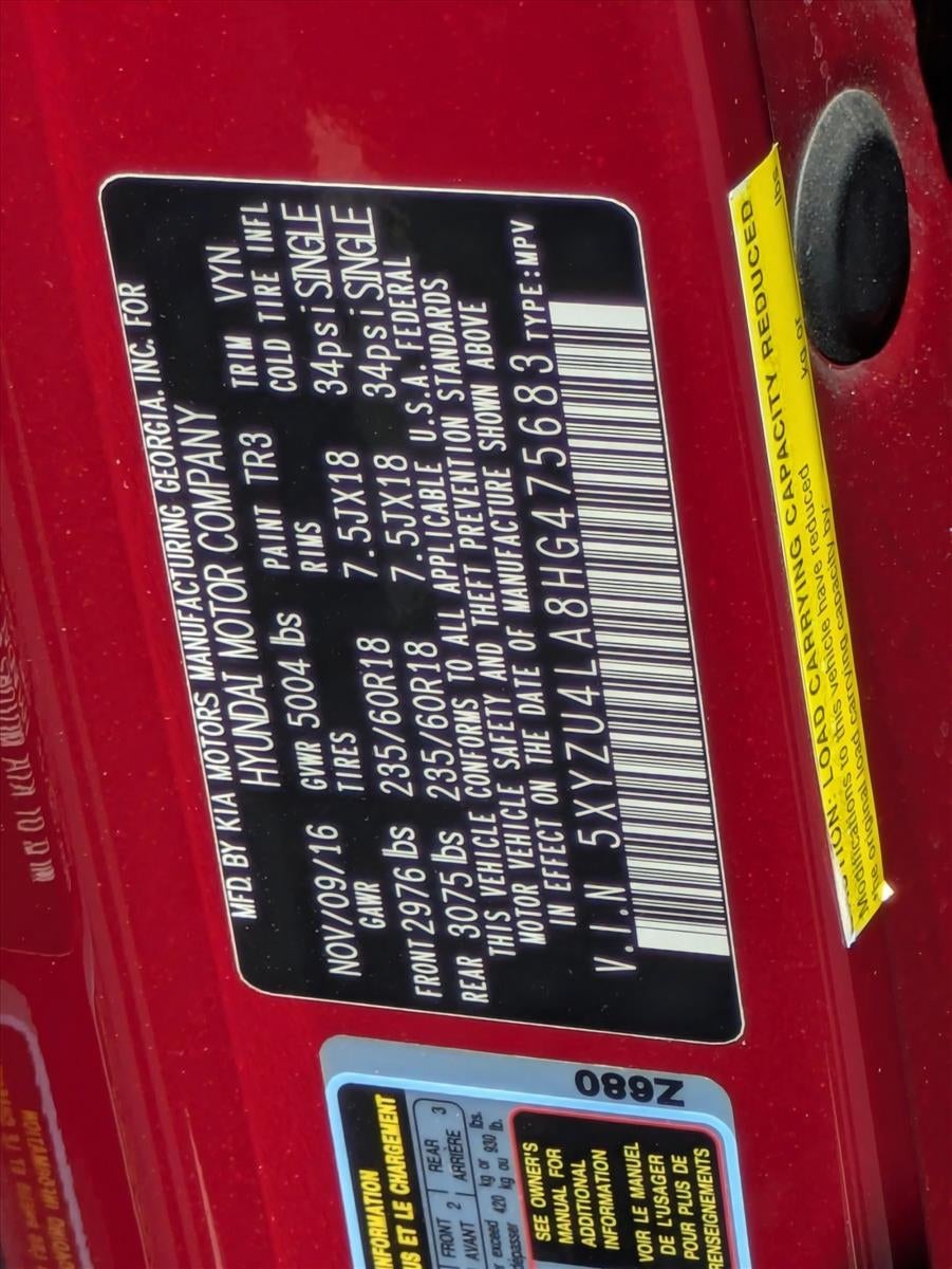 2017 Hyundai Santa Fe Sport 2.0T Auto