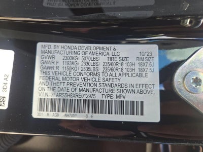 2024 Honda CR-V Hybrid Sport-L FWD