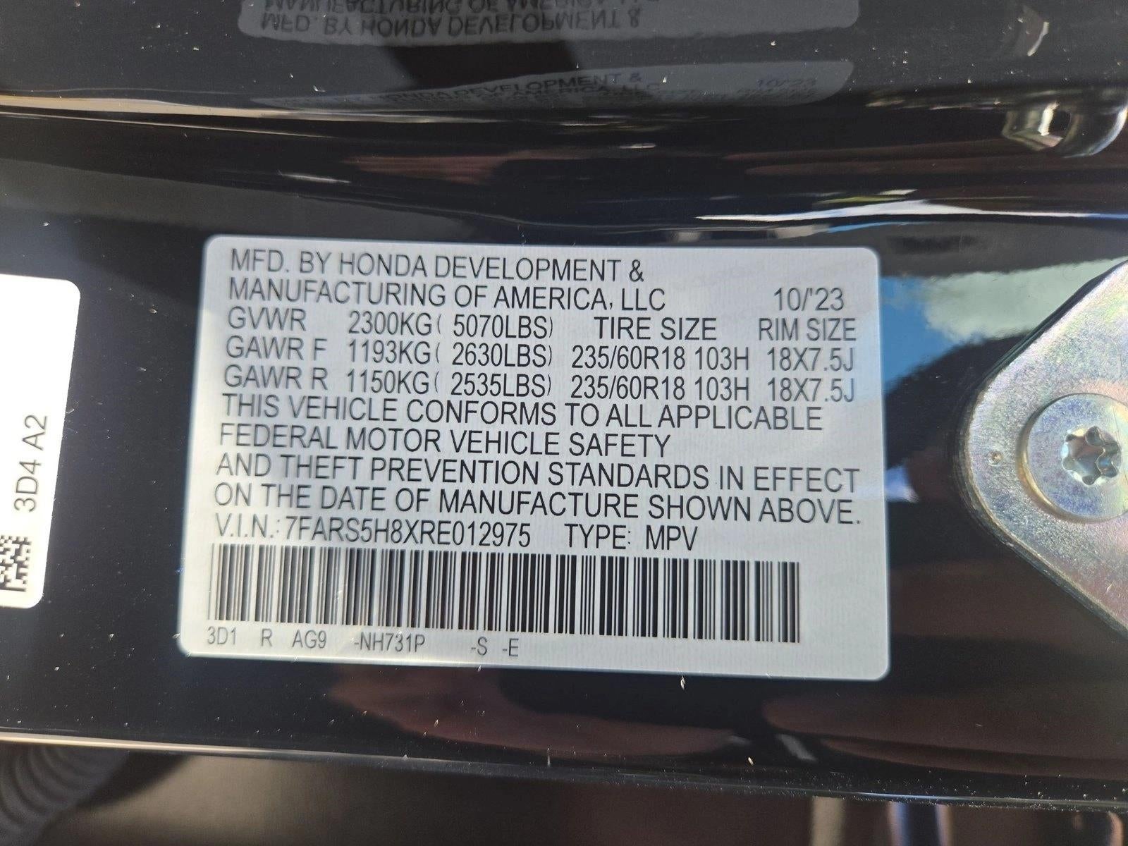 2024 Honda CR-V Hybrid Sport-L FWD