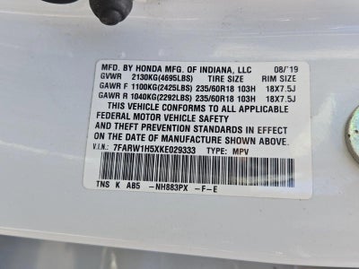 2019 Honda CR-V EX 2WD