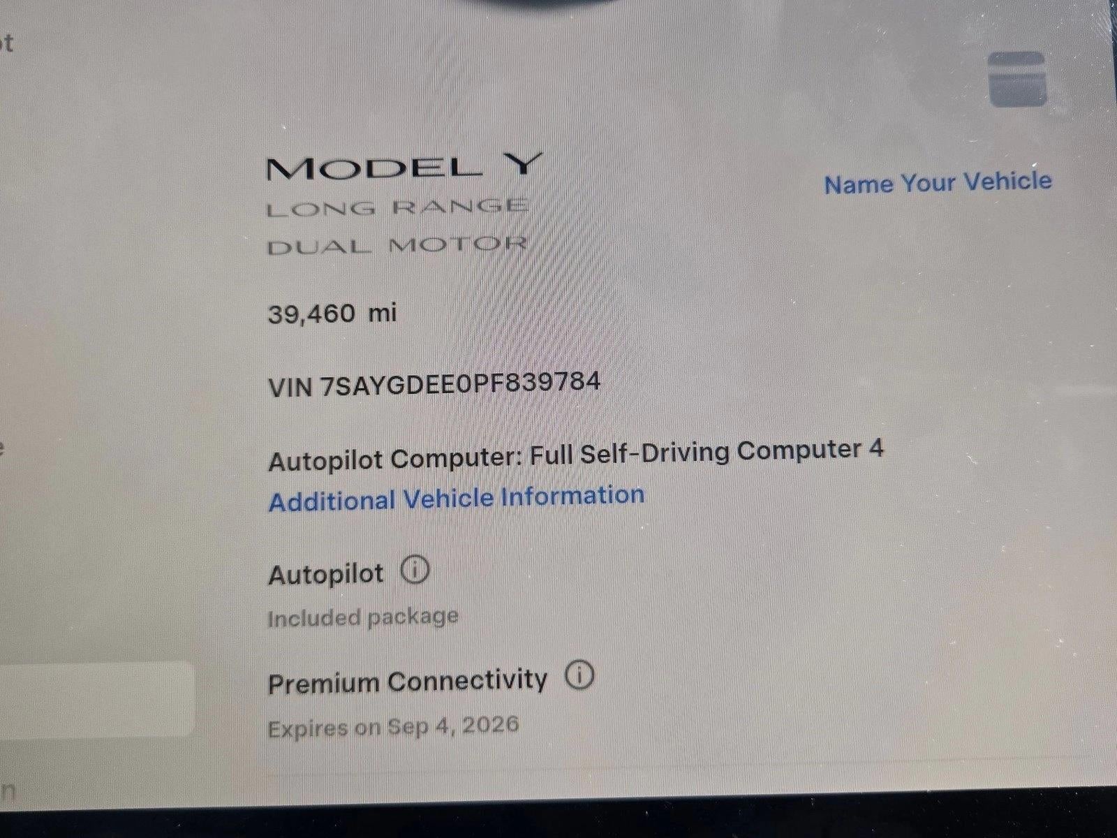 2023 Tesla Model Y Long Range AWD