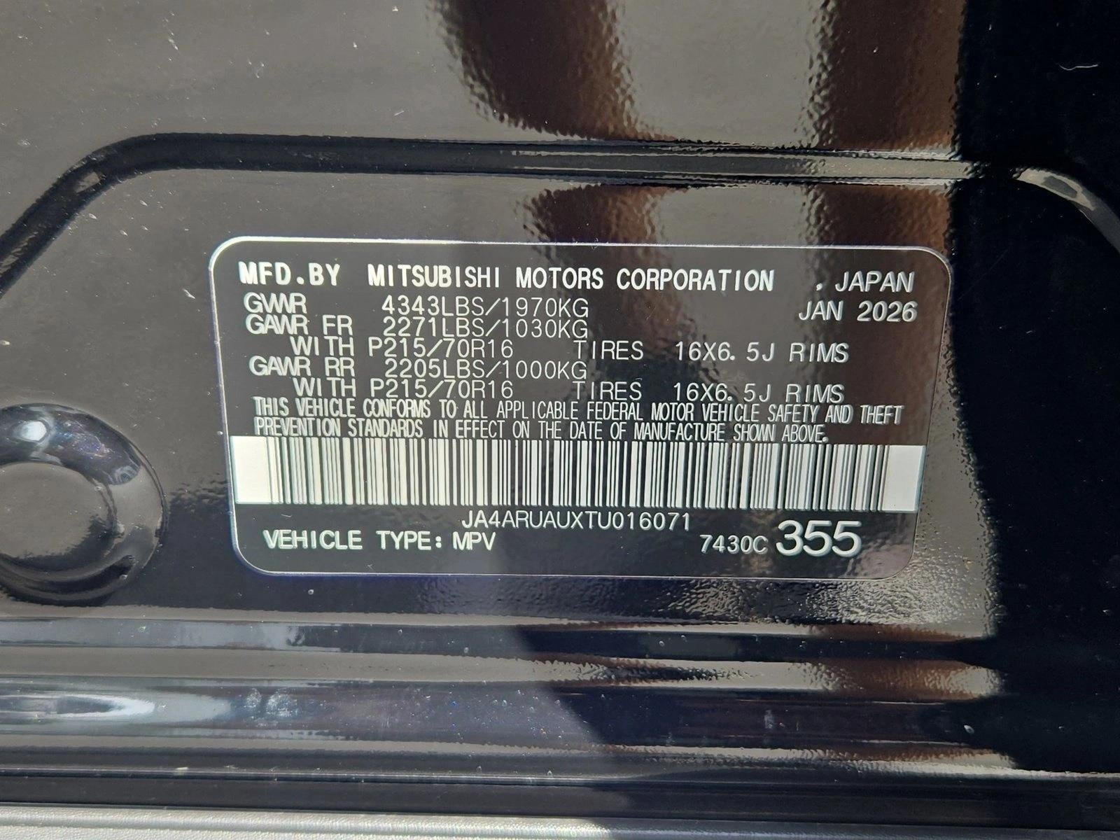 2026 Mitsubishi Outlander Sport S 2.0 AWC