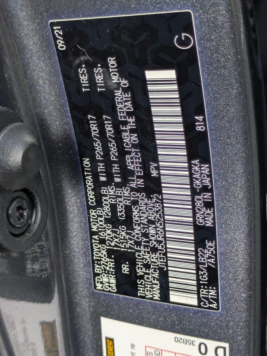 2022 Toyota 4Runner SR5 Premium 2WD (Natl)