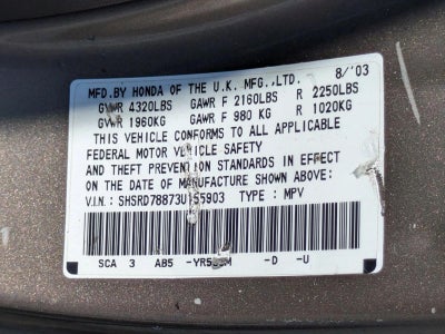 2003 Honda CR-V EX