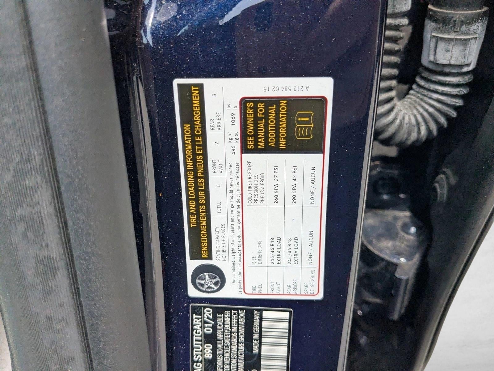 2020 Mercedes-Benz E-Class E 350 4MATIC® Sedan