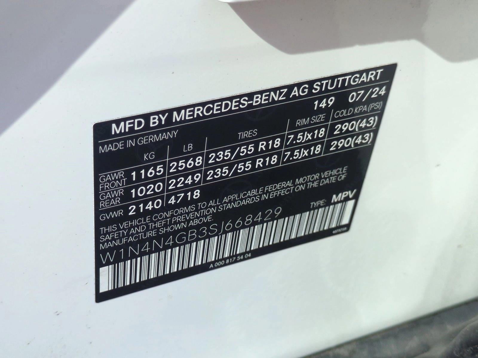 2025 Mercedes-Benz GLA GLA 250 SUV