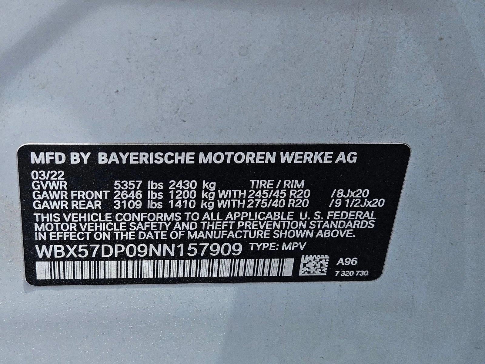 2022 BMW X3 xDrive30i Sports Activity Vehicle