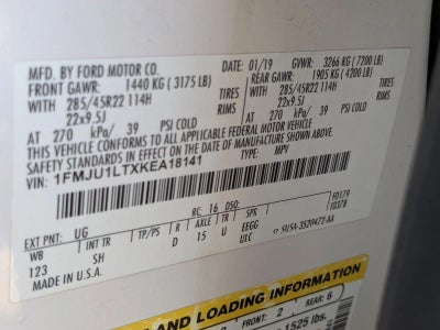 2019 Ford Expedition Platinum 4x2