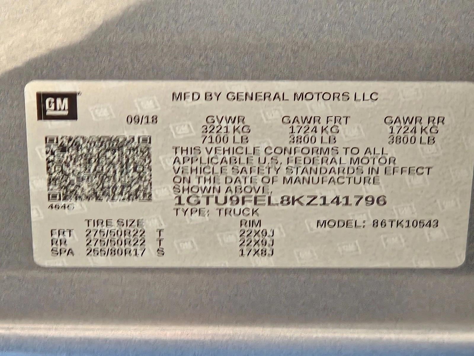 2019 GMC Sierra 1500 Crew Cab Short Box 4-Wheel Drive Denali