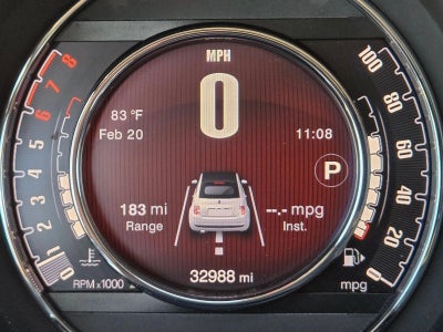 2017 FIAT 500c Lounge Cabrio