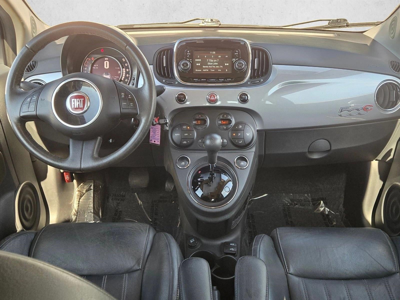 2017 FIAT 500c Lounge Cabrio