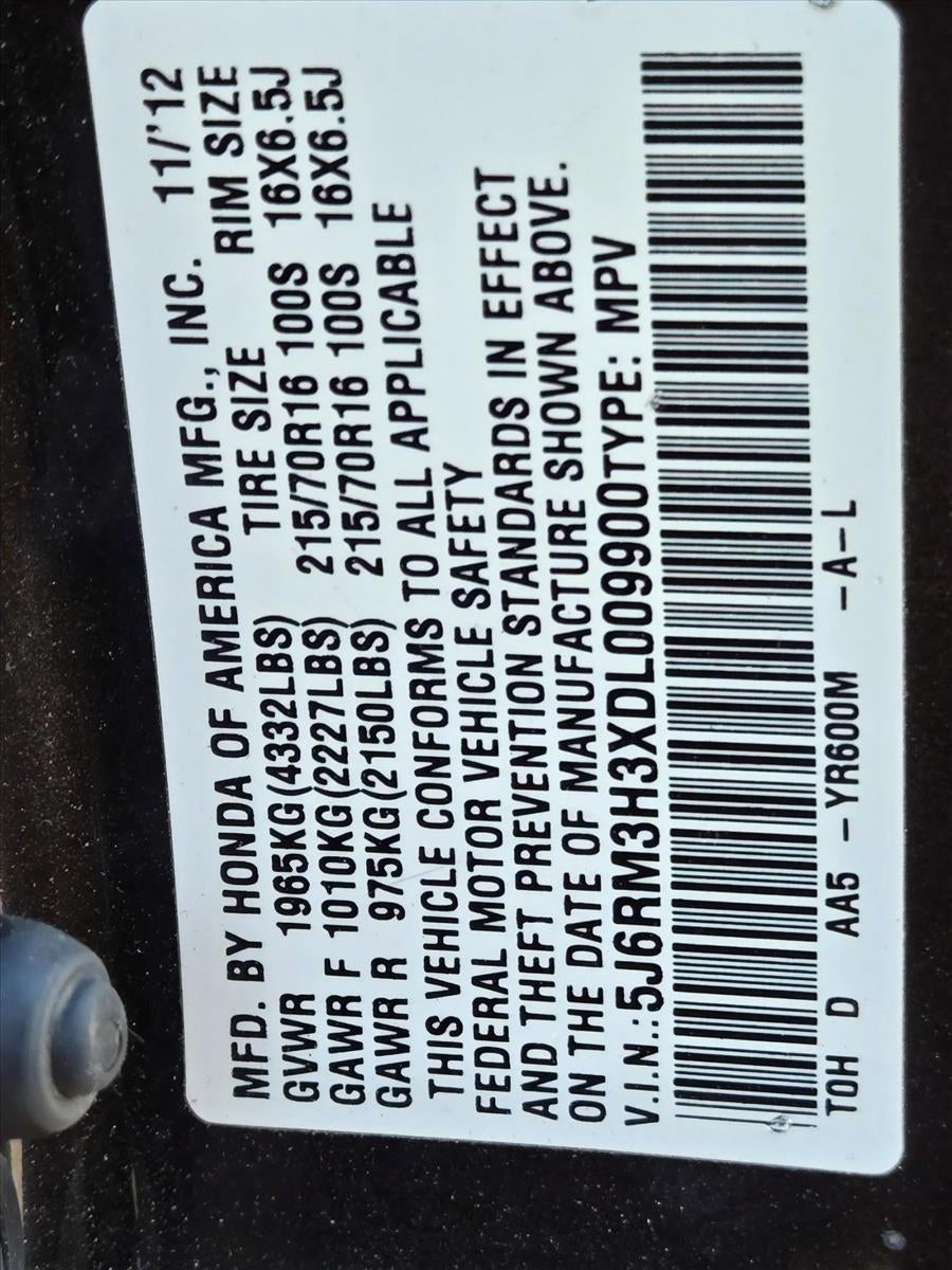 2013 Honda CR-V LX 2WD