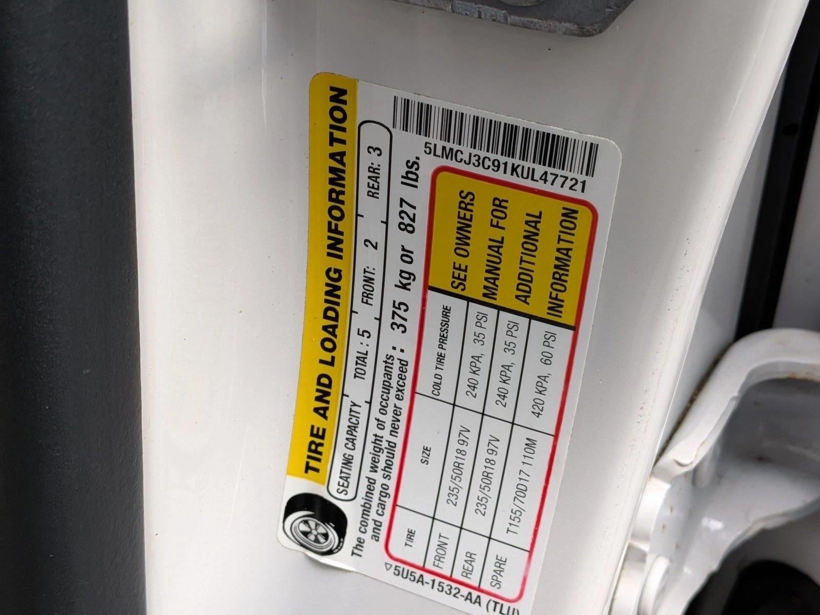 2019 Lincoln MKC Reserve FWD