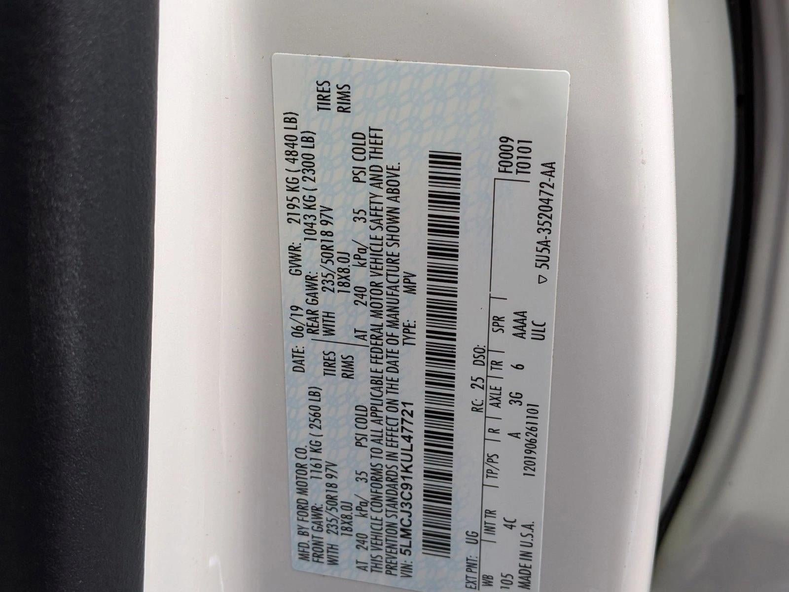 2019 Lincoln MKC Reserve FWD