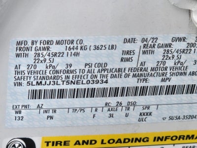 2022 Lincoln Navigator L Reserve 4x4