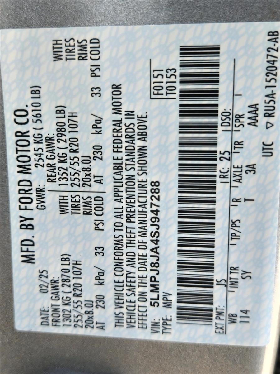 2025 Lincoln Nautilus Premiere AWD