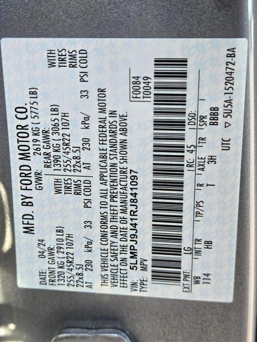 2024 Lincoln Nautilus Black Label AWD