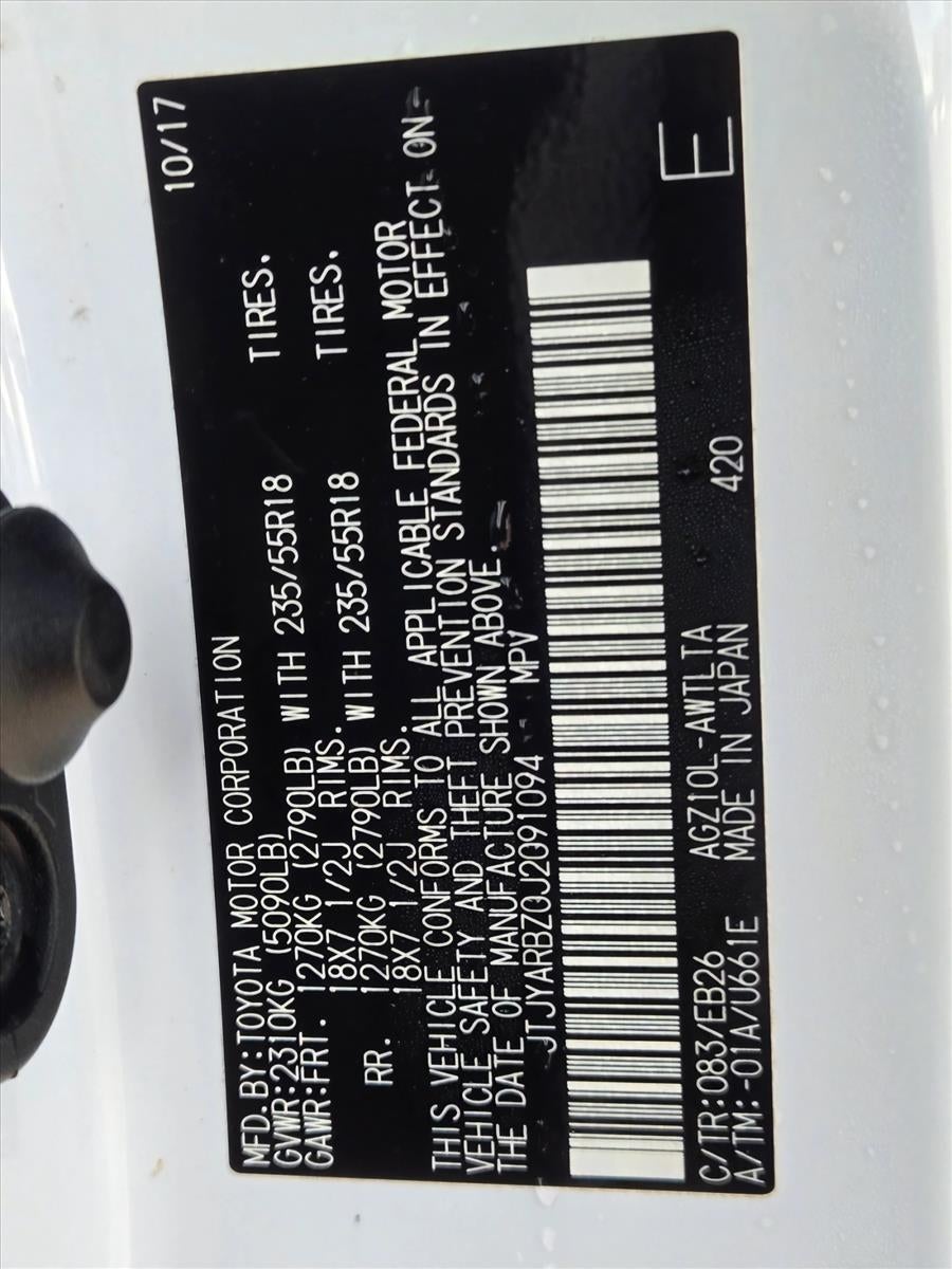 2018 Lexus NX 300 F Sport FWD