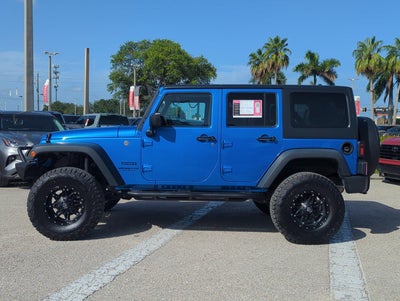 2016 Jeep Wrangler Unlimited 4WD 4dr Sport