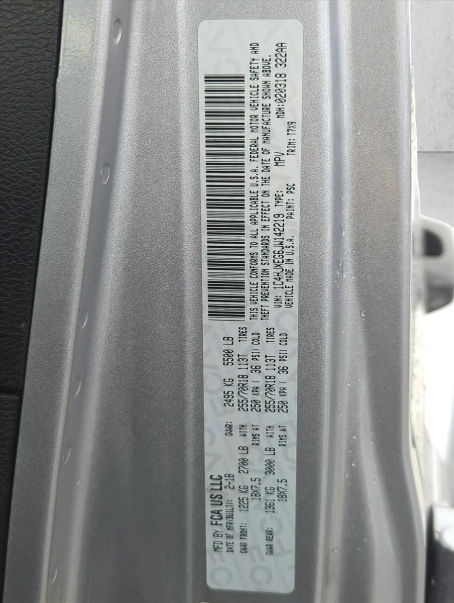 2018 Jeep Wrangler Unlimited Sahara 4x4