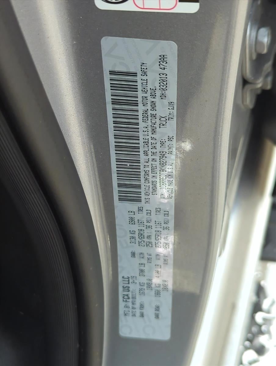 2019 RAM 1500 Laramie 4x2 Quad Cab 6'4" Box
