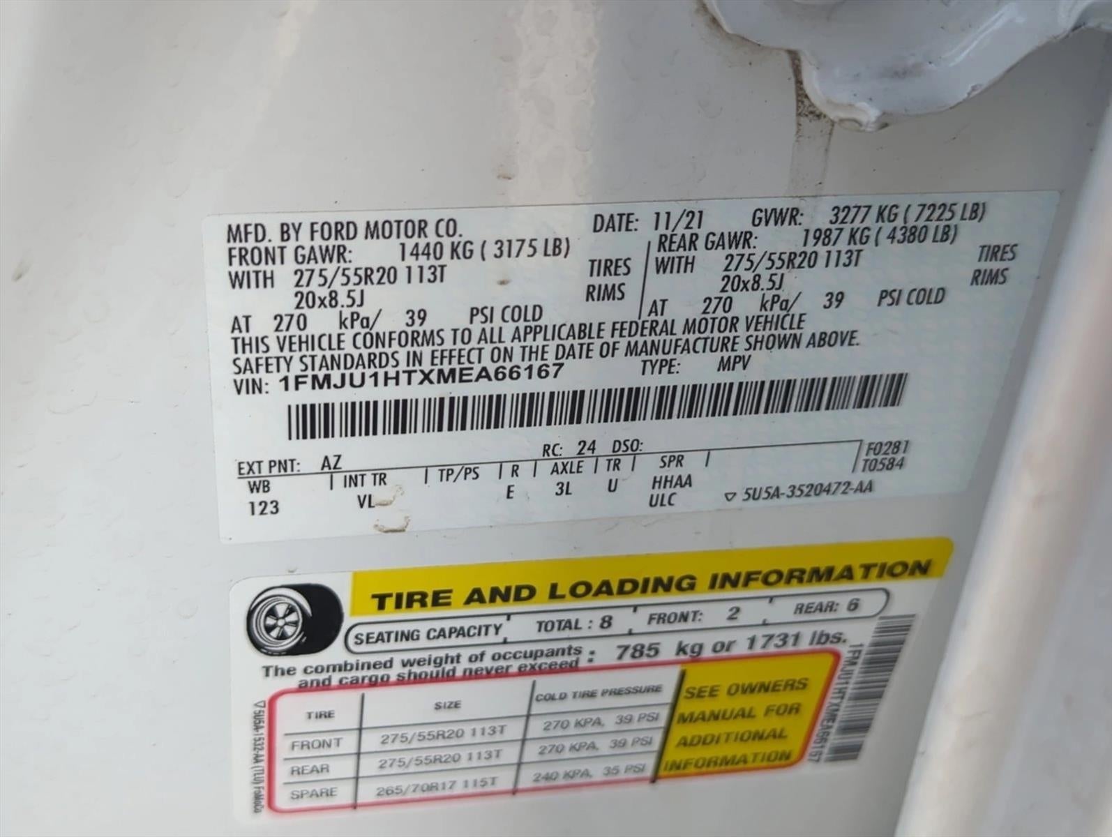 2021 Ford Expedition XLT 4x2