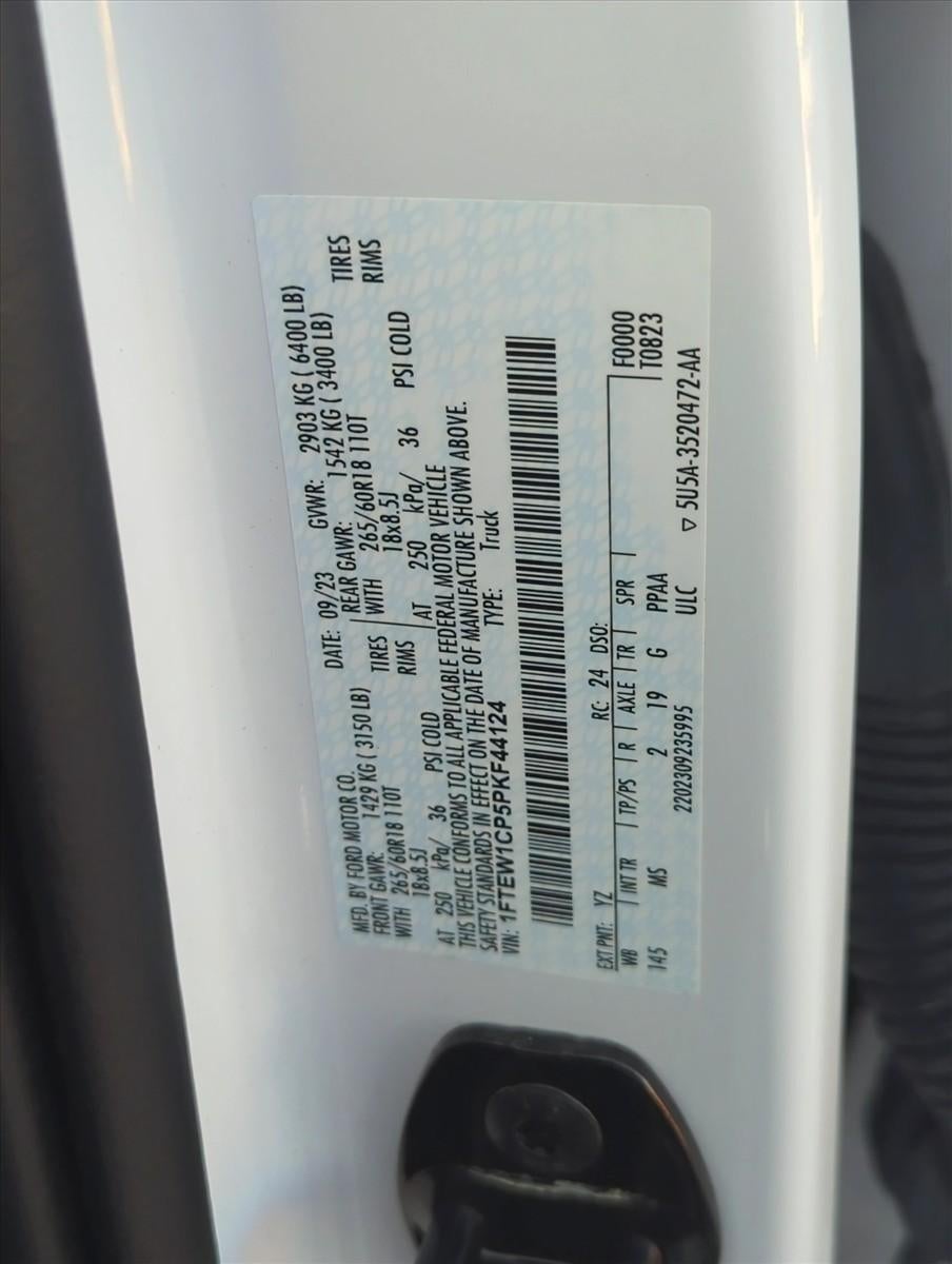 2023 Ford F-150 XLT 2WD SuperCrew 5.5' Box