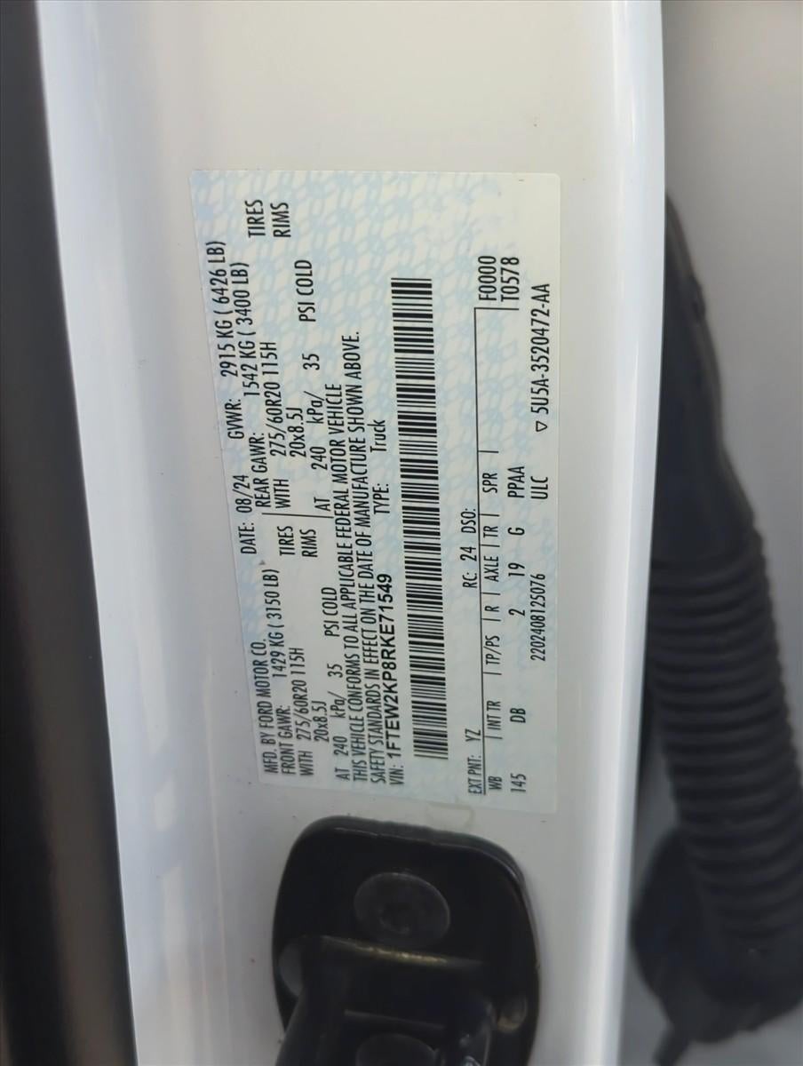 2024 Ford F-150 STX 2WD SuperCrew 5.5' Box