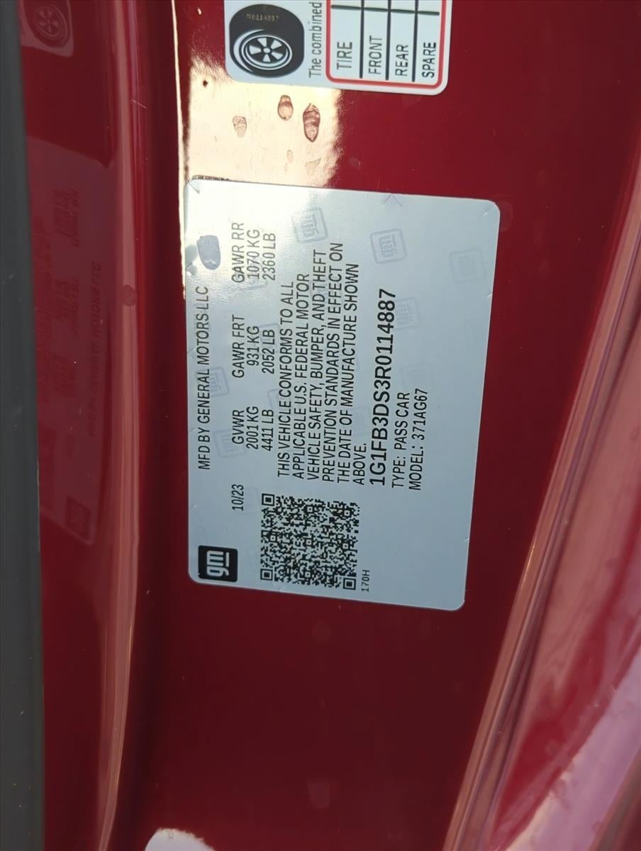 2024 Chevrolet Camaro 2dr Convertible 1LT