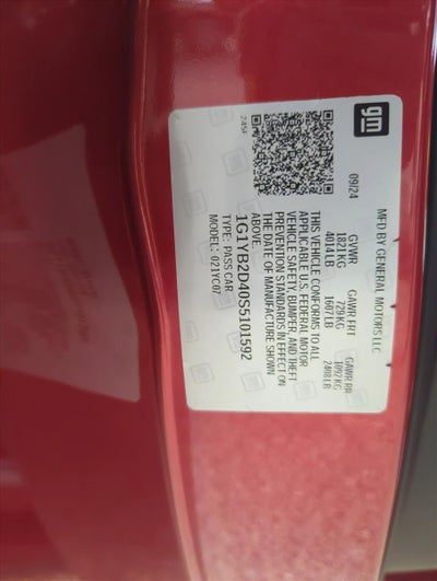2025 Chevrolet Corvette Stingray Coupe 2LT