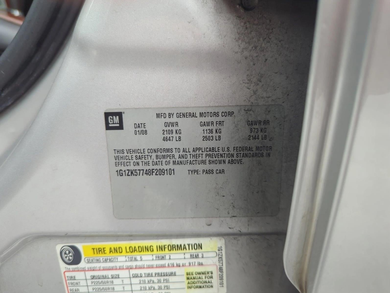 2008 Chevrolet Malibu 4dr Sdn LTZ