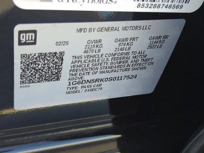 2025 Cadillac CT5 4dr Sdn Premium Luxury