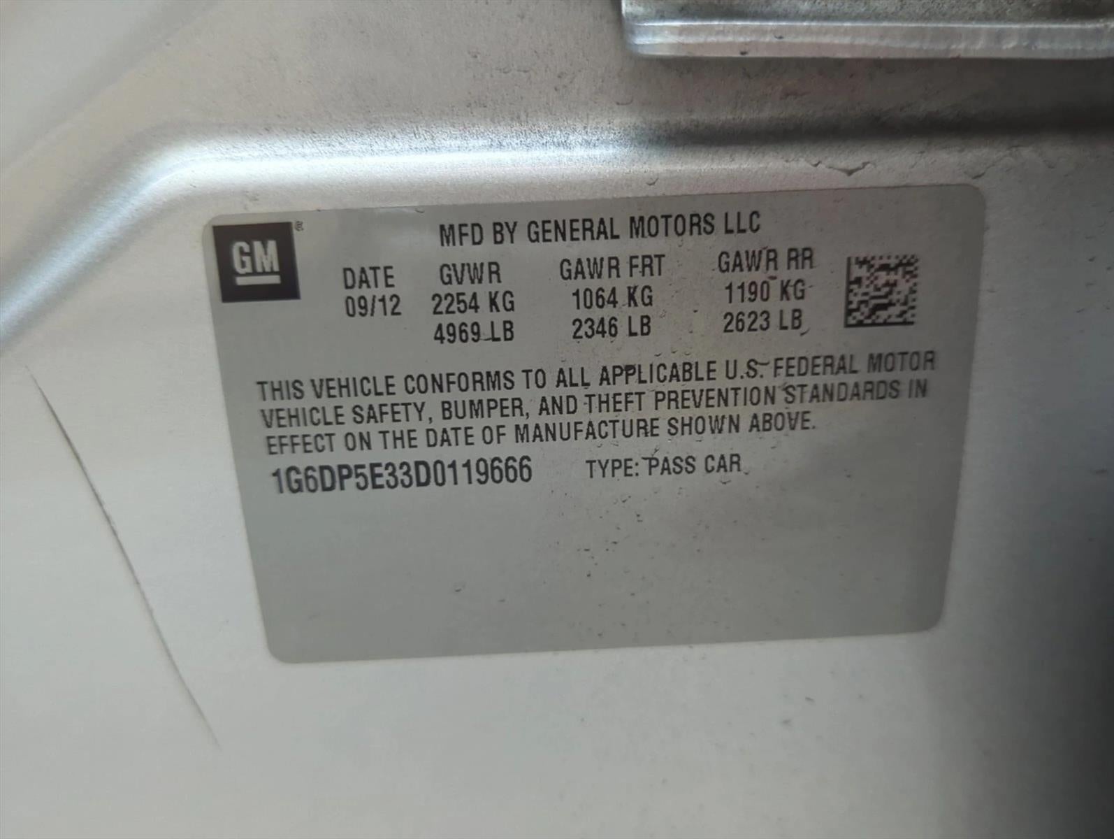 2013 Cadillac CTS Sedan 3.6L V6 RWD Premium