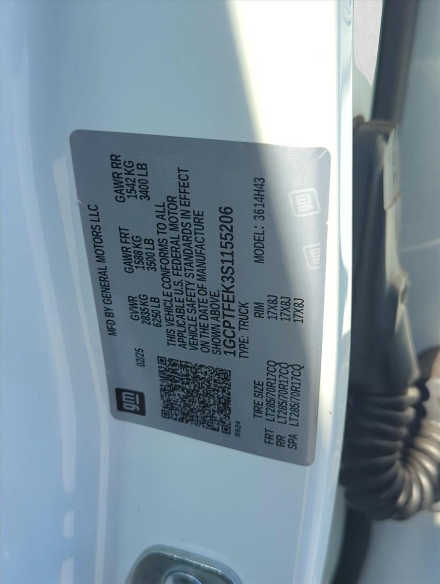 2025 Chevrolet Colorado Crew Cab Short Box 4-Wheel Drive ZR2