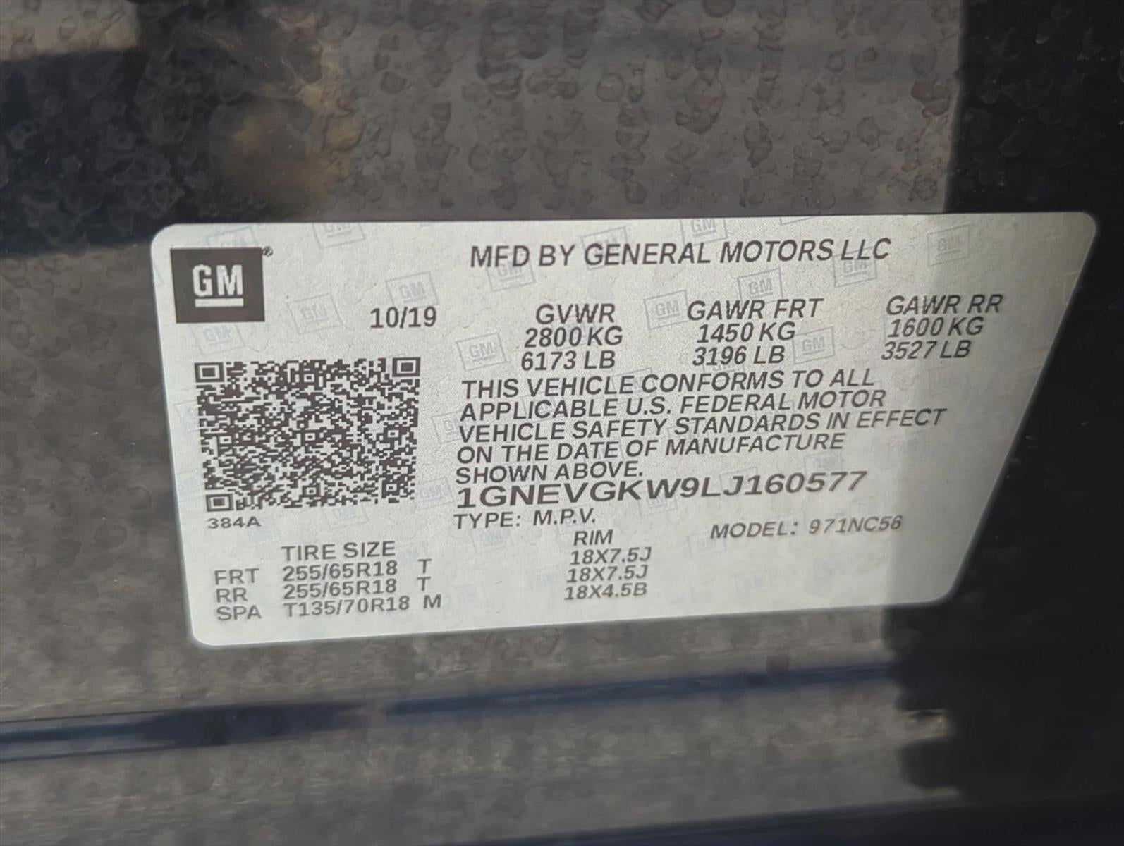 2020 Chevrolet Traverse AWD 1LT