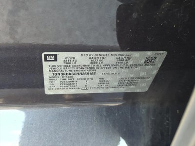 2017 Chevrolet Tahoe 4WD LT