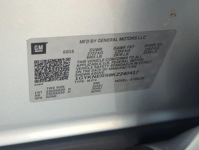 2019 Cadillac XT5 FWD 4dr Premium Luxury