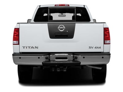 2014 Nissan Titan 4WD Crew Cab Short Bed SL