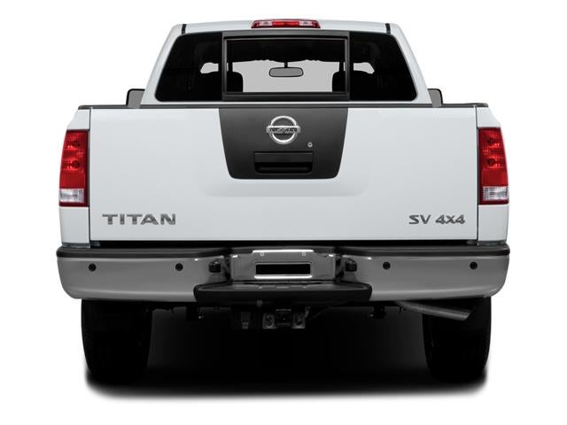 2014 Nissan Titan 4WD Crew Cab Short Bed SL