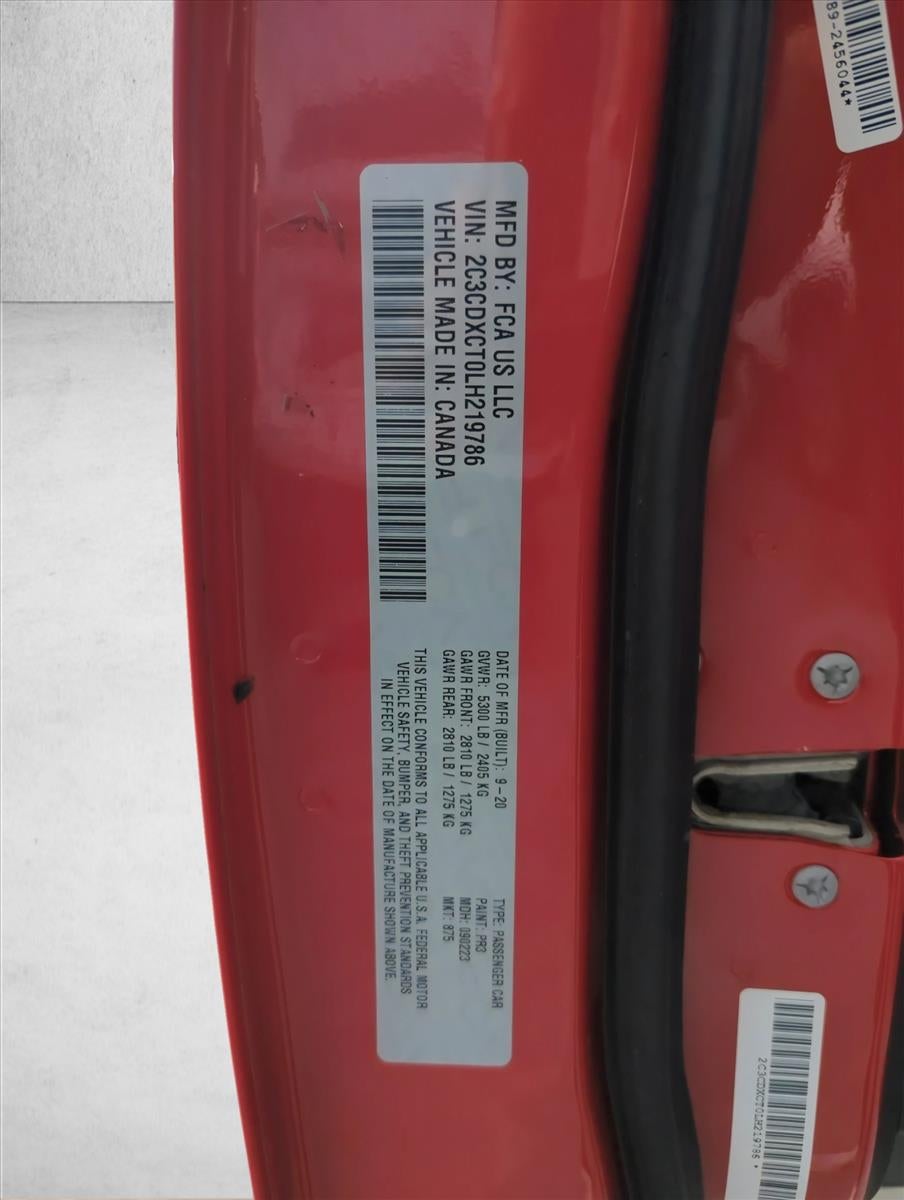 2020 Dodge Charger R/T RWD